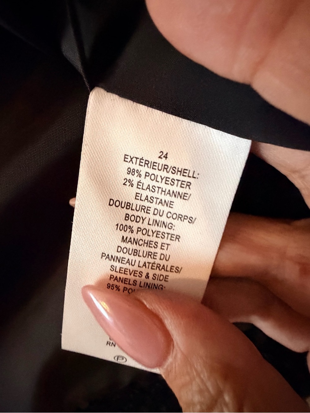 Addition Elle Black Jacket with Label - Picture 3 of 4
